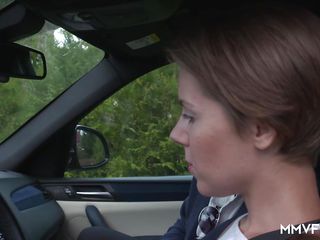 young german driving learner